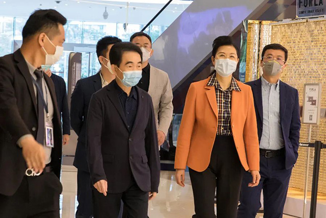 深圳市政协党组书记、市委常委、市委统战部林洁部长到海雅集2020-04-063月11