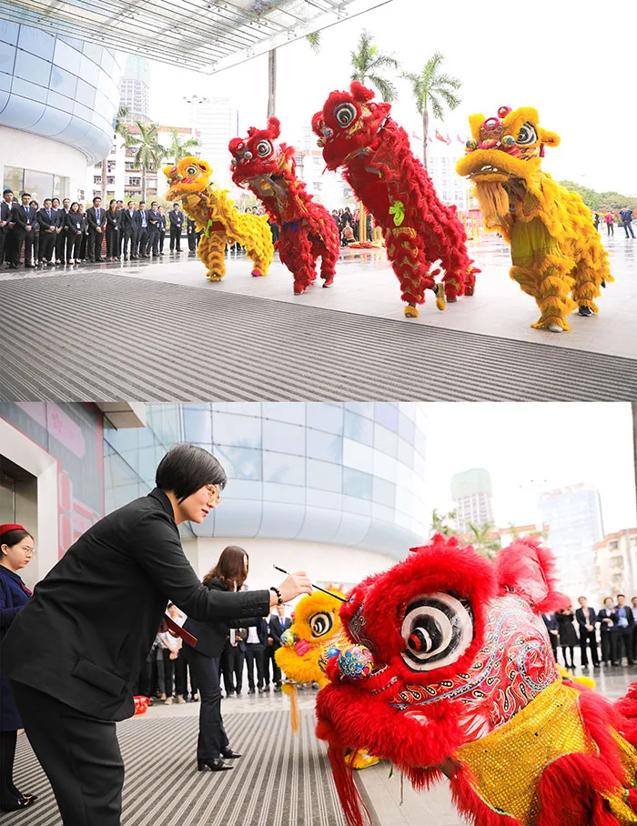 醒狮采青 海雅缤纷城欢乐闹元宵