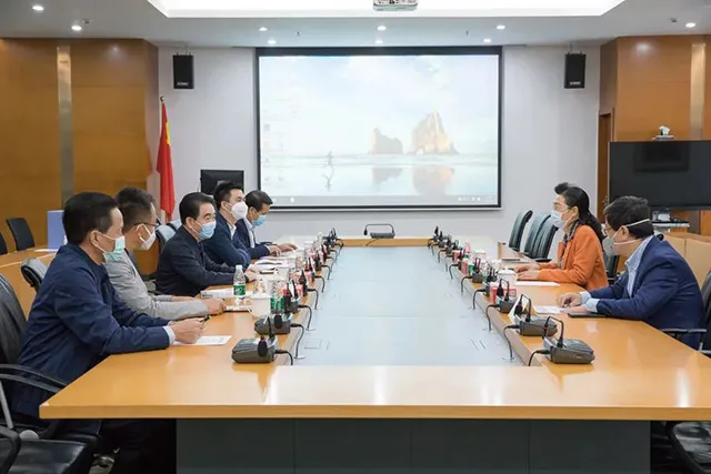 深圳市政协党组书记、市委常委、市委统战部林洁部长到海雅集团调研 点赞海雅集团稳岗稳就业工作