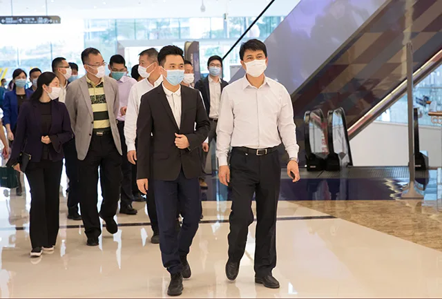中山市翠亨新区管委会领导一行莅临调研 “海雅华人粤港澳国际中心”开工准备情况 力促项目建设提速提效