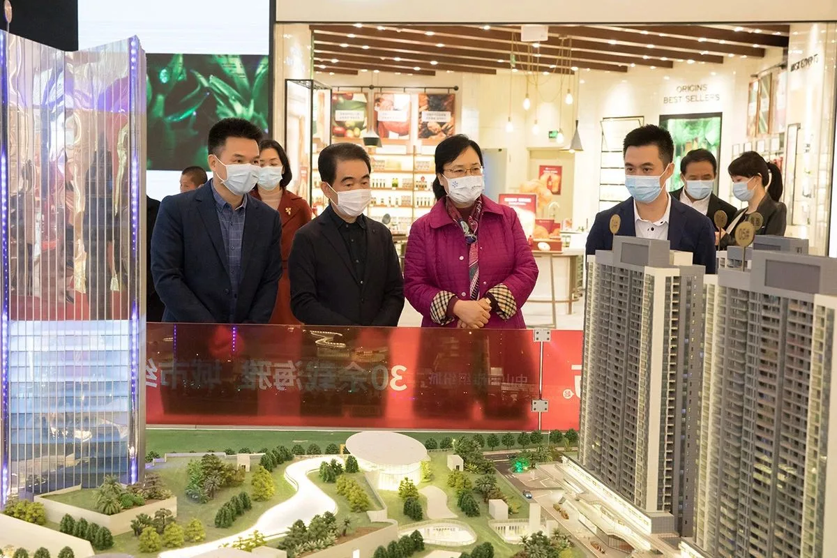深圳市委常委、统战部长杜玲一行领导莅临海雅集团开展调研工作