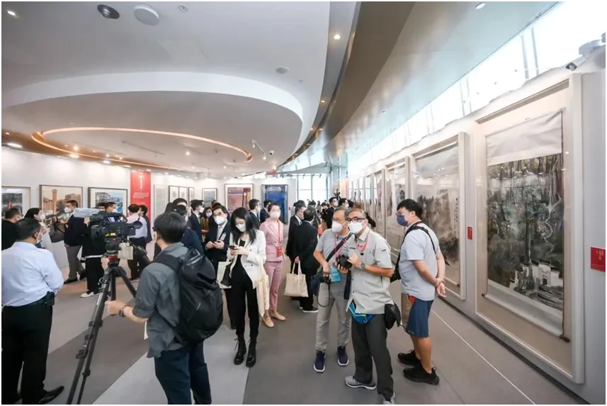 “今朝更好看——庆祝香港回归祖国25周年艺术名家作品展”在港开幕